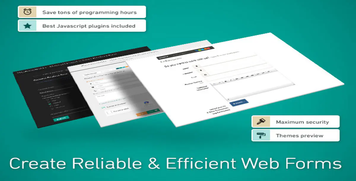 PHP Form Builder - Advanced HTML forms generator with Drag & Drop